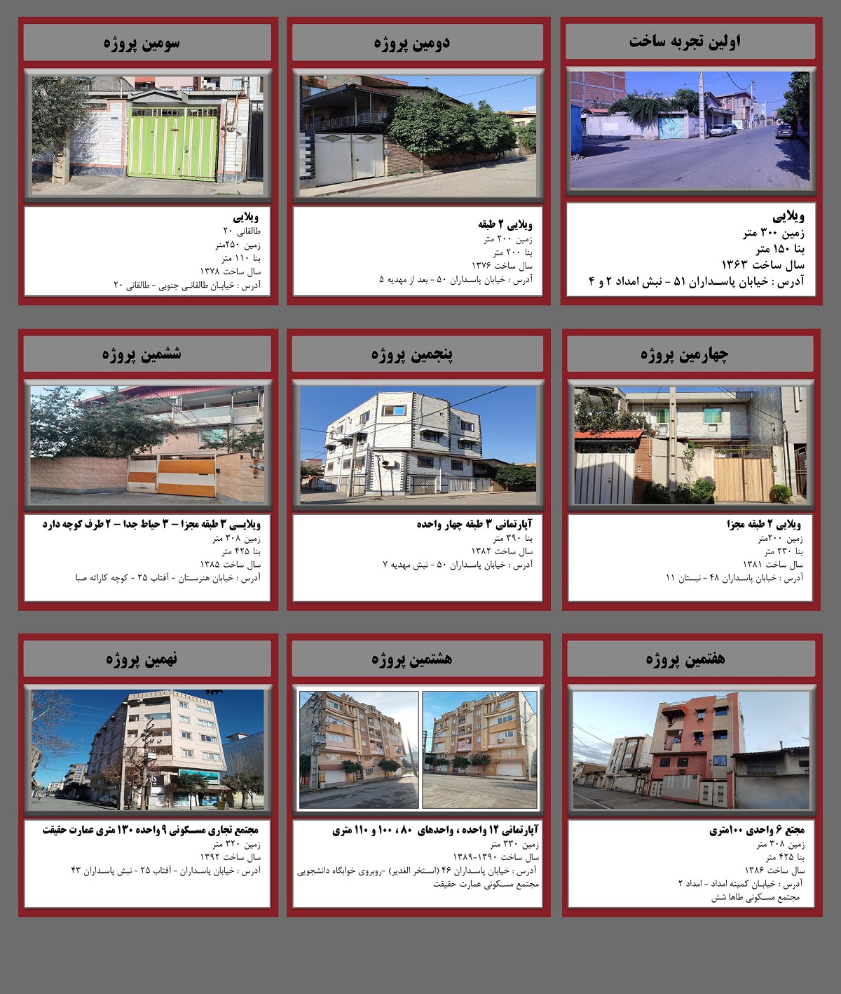 آنچه ماساخته ایم - تجربه ساخت - گروه اول